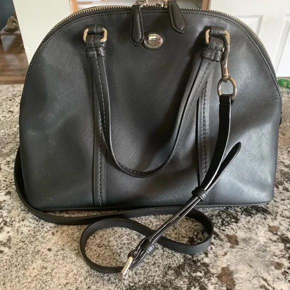 Coach Peyton Cora Domed Satchel - Picture 1 of 7
